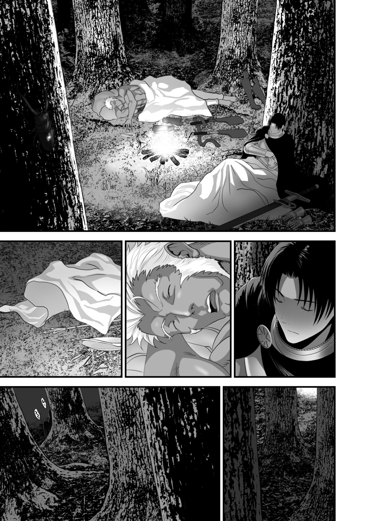 Hentai Manga Comic-The End of the Line for the Cuckold Hero Side Story-Read-4